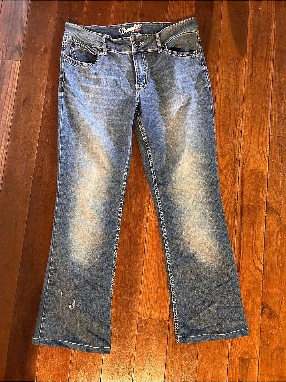 Wrangler Boot Cut Women's Jeans Size 11/12W Blue